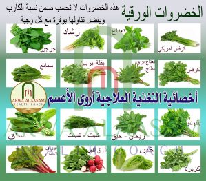 الخضروات الورقية