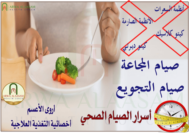 صيام المجاعة
الصيام الذي يسبب هدم الجسم والبنية العضلية 
ومسبب للأمراض