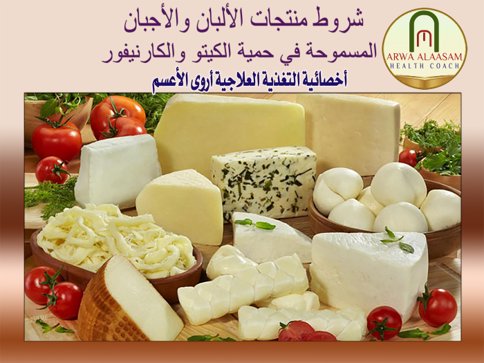 الشروط الصحية لمنتجات الالبان