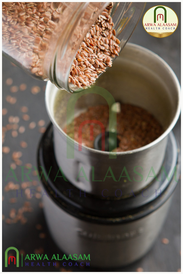 طحن بذور الكتان