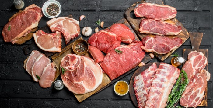 دهون اللحوم (اللحوم الحمراء)