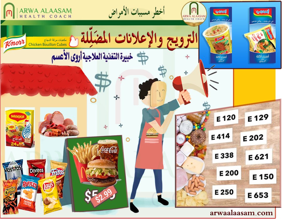 الترويج والإعلانات المضَلِّلة